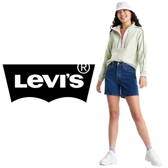 Levi's Pants - Levi's Hemmed Jean Shorts - Size 28